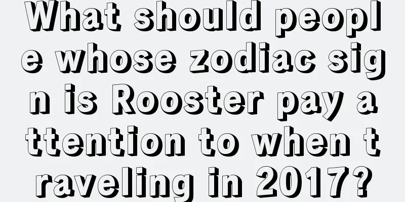 What should people whose zodiac sign is Rooster pay attention to when traveling in 2017?