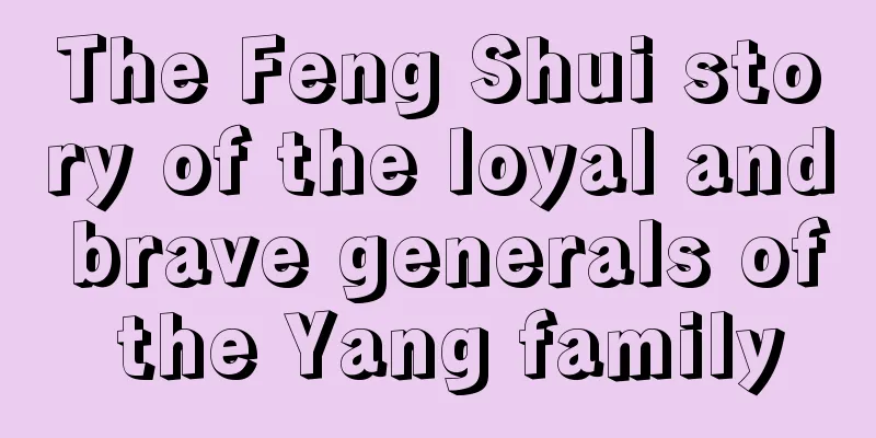The Feng Shui story of the loyal and brave generals of the Yang family