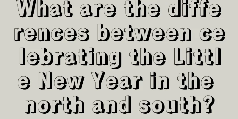 What are the differences between celebrating the Little New Year in the north and south?