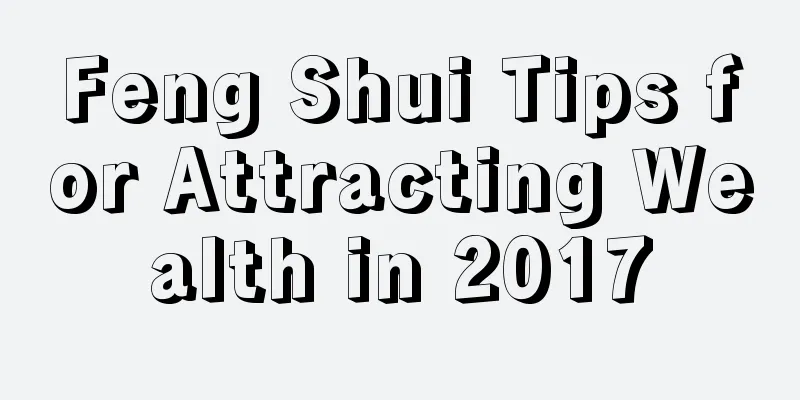 Feng Shui Tips for Attracting Wealth in 2017