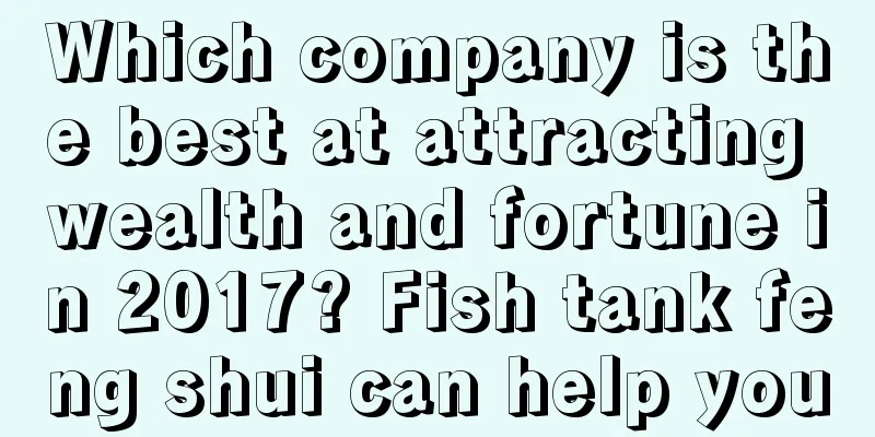 Which company is the best at attracting wealth and fortune in 2017? Fish tank feng shui can help you