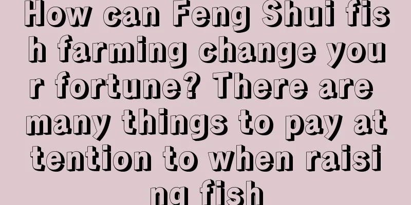 How can Feng Shui fish farming change your fortune? There are many things to pay attention to when raising fish
