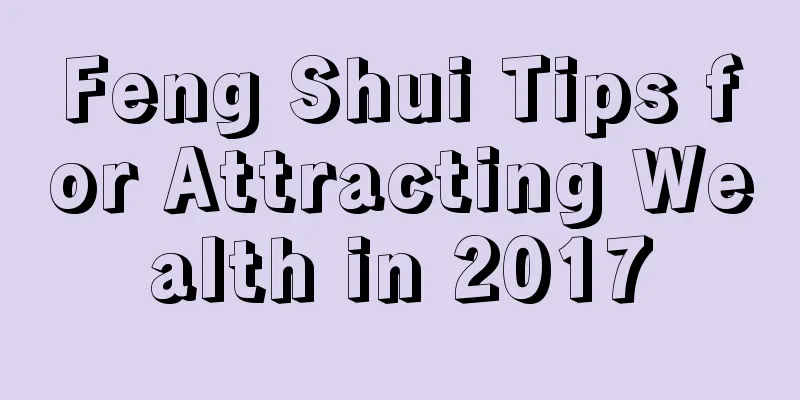 Feng Shui Tips for Attracting Wealth in 2017