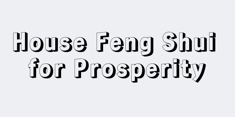 House Feng Shui for Prosperity