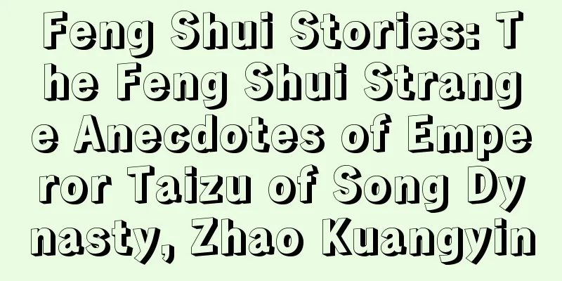 Feng Shui Stories: The Feng Shui Strange Anecdotes of Emperor Taizu of Song Dynasty, Zhao Kuangyin